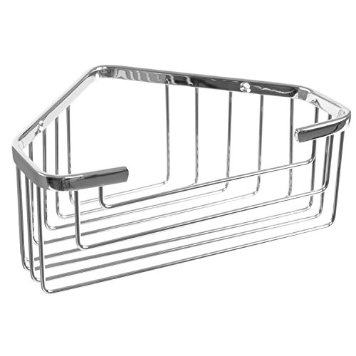 Gedy Gedy 2483 Wire Corner Shower Basket, Chrome