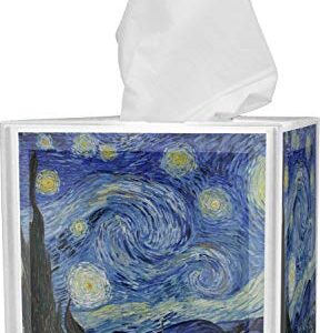 RNK Shops The Starry Night (Van Gogh 1889) Acrylic Bathroom Accessories Set