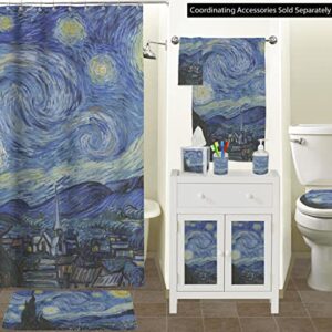 RNK Shops The Starry Night (Van Gogh 1889) Acrylic Bathroom Accessories Set