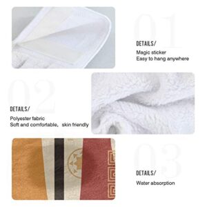 DOMIKING Absorbent Hanging Kitchen Hand Towels - Beautiful African American Women Dishcloths Decorative Hang Cloth Tie Towels for Farmhouse Housewarming Laundry Room