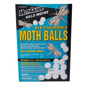 mothguard mg12 old fashion moth balls 12 oz original scent