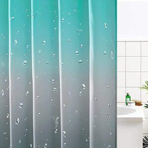KGORGE Gradient Color Shower Curtain Bundles Bath Mat