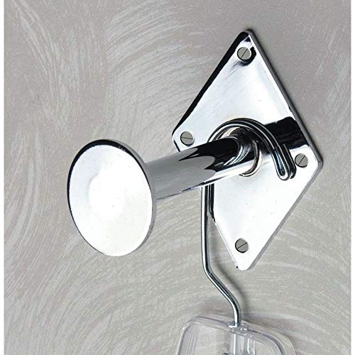 Dressing Room Hook 3" Rod with Disc Wallmount