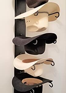 Mark Christopher Collection American Made Classic Six Tier Hat Holder Black