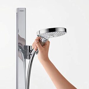 Hansgrohe 27648000 Raindance Select S 120, 3 Sprays with Unica'E Rail 90 cm and soap Dish Shower Set, 0.90 m, Chrome