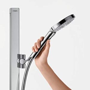 Hansgrohe 27648000 Raindance Select S 120, 3 Sprays with Unica'E Rail 90 cm and soap Dish Shower Set, 0.90 m, Chrome