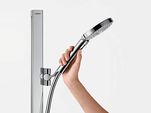 Hansgrohe 27648000 Raindance Select S 120, 3 Sprays with Unica'E Rail 90 cm and soap Dish Shower Set, 0.90 m, Chrome