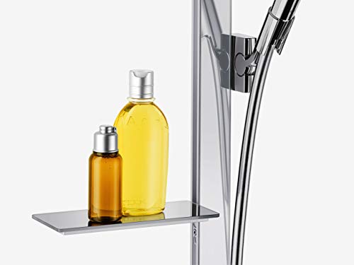 Hansgrohe 27648000 Raindance Select S 120, 3 Sprays with Unica'E Rail 90 cm and soap Dish Shower Set, 0.90 m, Chrome
