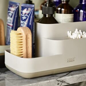 Joseph Joseph EasyStore - Bathroom Storage Caddy Organiser for bathroom accessories - Ecru