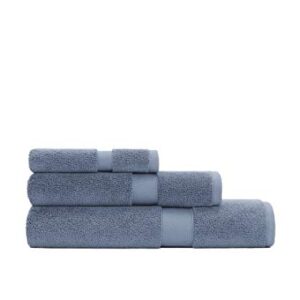 Calvin Klein Home Tracy Towel, Hand, Dusty Blue