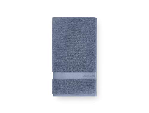 Calvin Klein Home Tracy Towel, Hand, Dusty Blue