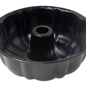 Home Basics Fluted Cake Pan, Non-Stick, 10" x 3"