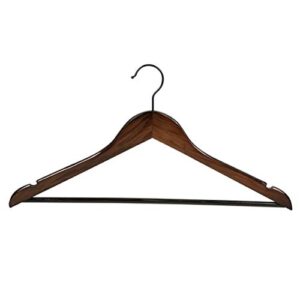 gsdnv 10/20pcs wide shoulder wonder hangers coat solid wood mounted sundries handbag high-grade suit adult woods hanger for clothes (color : 20pcs)