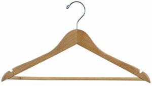 the great american hanger company 1 clothing hangers, natural