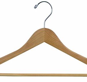 The Great American Hanger Company 1 Clothing Hangers, Natural