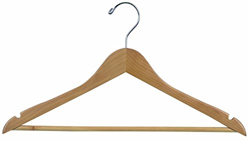 The Great American Hanger Company 1 Clothing Hangers, Natural