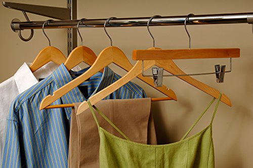 The Great American Hanger Company 1 Clothing Hangers, Natural