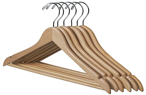 The Great American Hanger Company 1 Clothing Hangers, Natural