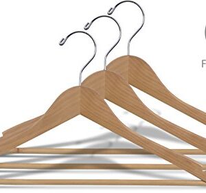 The Great American Hanger Company 1 Clothing Hangers, Natural