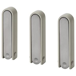 New KLYKET Folding Hook, Aluminium Beige 3 Pack Coat Clothes Hanger