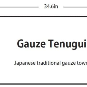 MIKURA Double Gauze Tenugui, Japanese Towel, Seigaiha (Navy)