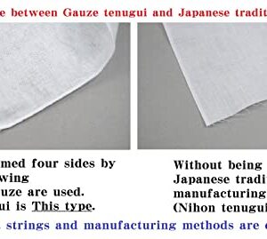 MIKURA Double Gauze Tenugui, Japanese Towel, Seigaiha (Navy)