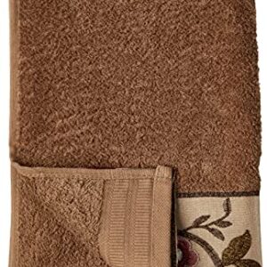 Popular Bath Bath Towels, Larissa Collection, 3-Piece Set, Rose Design