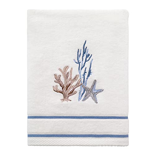 Avanti Linens - Hand Towel, Soft & Absorbent Cotton Towel (Abstract Coastal Collection)