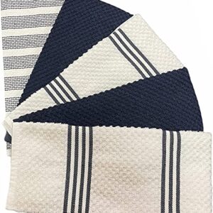 Set of 5, 100% Ring-Spun Cotton Terry Oversized Kitchen Towel, Hand Towel with Hanging Loop, 450 GSM Ultra Absorbent, Heavy Duty, Maximum Softness, Great for Kitchen or Household Size: 16” x 26”