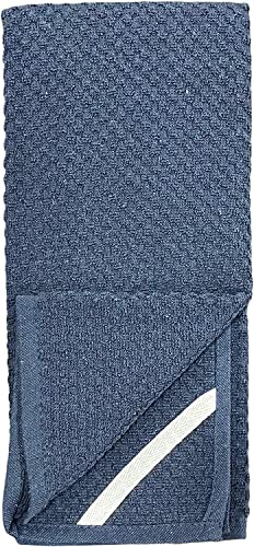 Set of 5, 100% Ring-Spun Cotton Terry Oversized Kitchen Towel, Hand Towel with Hanging Loop, 450 GSM Ultra Absorbent, Heavy Duty, Maximum Softness, Great for Kitchen or Household Size: 16” x 26”