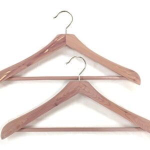 Cedar Elements Wide Coat and Suit Hangers (2)