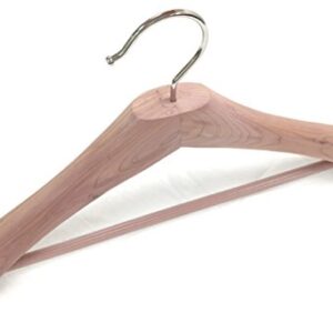 Cedar Elements Wide Coat and Suit Hangers (2)