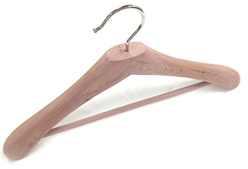 Cedar Elements Wide Coat and Suit Hangers (2)