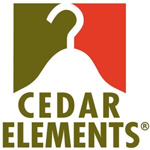 Cedar Elements Wide Coat and Suit Hangers (2)