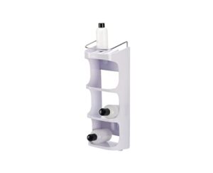 joseph joseph 70564 capsule shower caddy 4-tier compact shower shelf, white