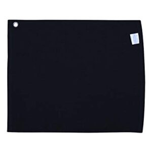 Carmel Towel Company Large Rally Towel with Grommet and Hook OS BLACK