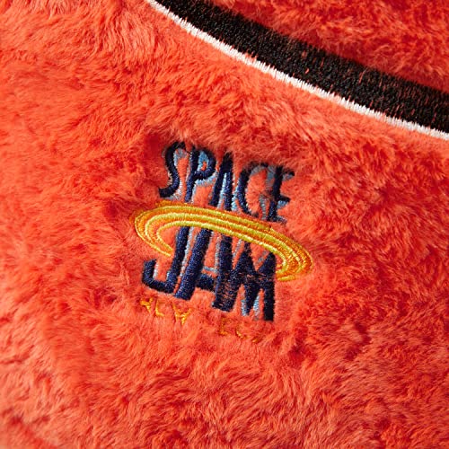 Idea Nuova Space Jam: A New Legacy Basketball Plush Storage Organizer Bin, 15" H x 14" W