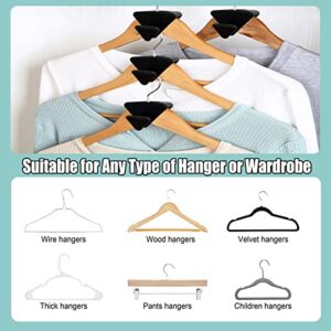 Xukrat 18 Pcs Space Saving Hanger Hooks, New Clothes Hanger Connector Hooks, AS SEEN ON TV, Closet Space Connection Hooks Cascading for Organizer Closet, Create Up to 5X Closet Space