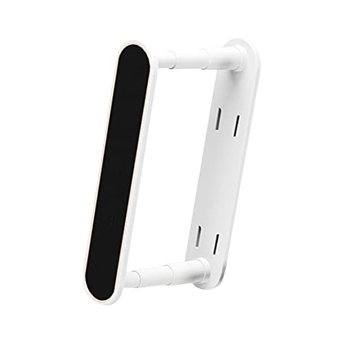 Baoblaze Hanger Storage Rack Holder Foldable Sturdy Organizer for Laundry Room Waterproof Space Saving Good Load Bearing, White