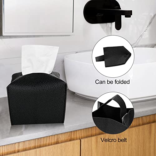 Bathroom Accessories Set 10 Pcs Plastic Matte Black Bathroom Accessories, Simple Style Bathroom Supplies Housewarming Gift with Trash Can, Toothbrush Holder, Soap Dispenser, Toilet Brush