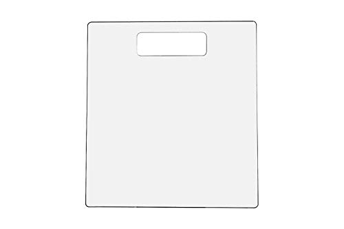 NAHANCO FB1303 Acrylic Shirt Folding Board, 11" Width x 12" Length, Clear