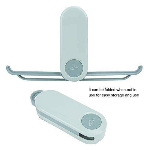 01 Hanger Organizer, Foldable Not Easily Deformed Hanger Rack Durable Easy Storage for Bathroom for Household