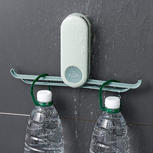 01 Hanger Organizer, Foldable Not Easily Deformed Hanger Rack Durable Easy Storage for Bathroom for Household