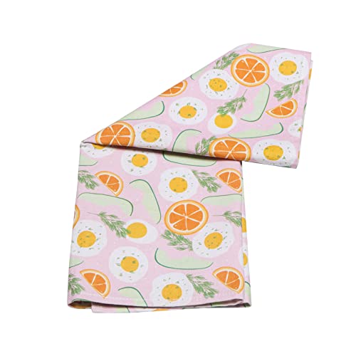 SunMoonSky Hand Bath Towels 100% Cotton Placemats 14 x 19 Inch, Hand Bath Towels or Cotton Placemats Set of 2 Collection of The Elegant Styles and Quality Fabrics for Every Occasion. (Lemon)