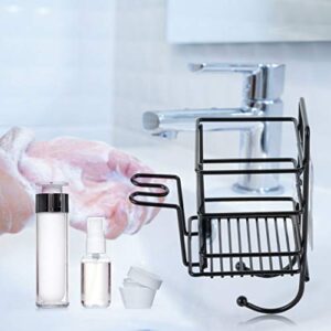 Zerodeko Shelving Brackets Wall Rack Shelf Shower Shower shower shelves shower basket shower rack Organizer Shelf, Adhesive Wall Mount Shelves Toothbrush Holders Wall Mounted