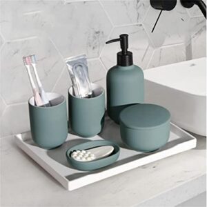 czdyuf washing cup set cute bathroom five-piece set mouth brushing ceramic cup new home gift