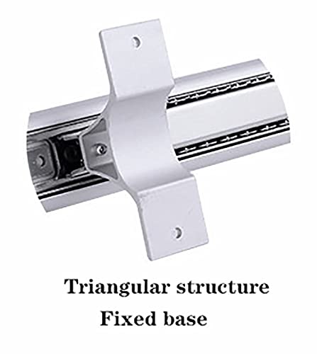 Retractable Closet Pull Out Rod Heavy Duty Pull-Out Retractable Wardrobe Valet Rod Storage Rack Hanger Extender Top Mount Hanging Telescopic Rail Wardrobe Clothes Clothes Rail Ideal for Closet (Color