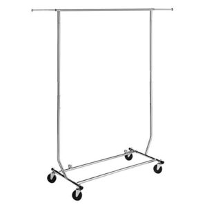 only hangers heavy duty collapsible salesman/clothing folding rack