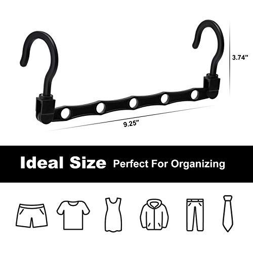 Closet Organizers and Storage,12 Pack Sturdy Closet Organizer Hanger for Heavy Clothes,Upgraded Closet Storage Space Saving Hangers,Magic Closet Organization Clothe Hanger,College Dorm Room Essentials