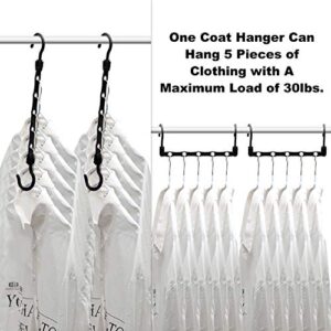 Closet Organizers and Storage,12 Pack Sturdy Closet Organizer Hanger for Heavy Clothes,Upgraded Closet Storage Space Saving Hangers,Magic Closet Organization Clothe Hanger,College Dorm Room Essentials